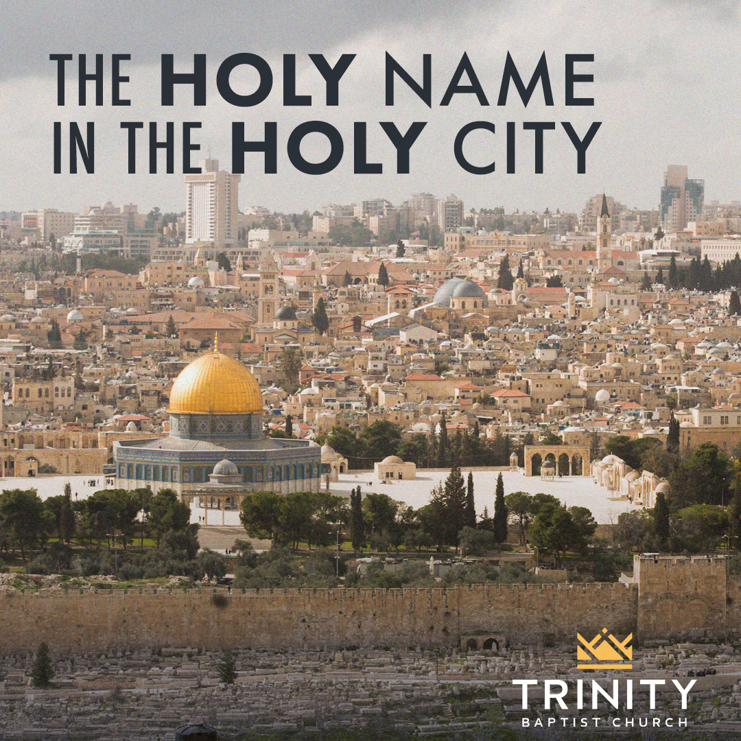The Holy Name in the Holy City episode artwork